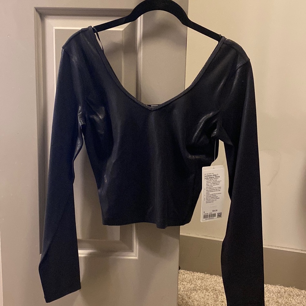 Lululemon Align long sleeve limited edition shine, NWT